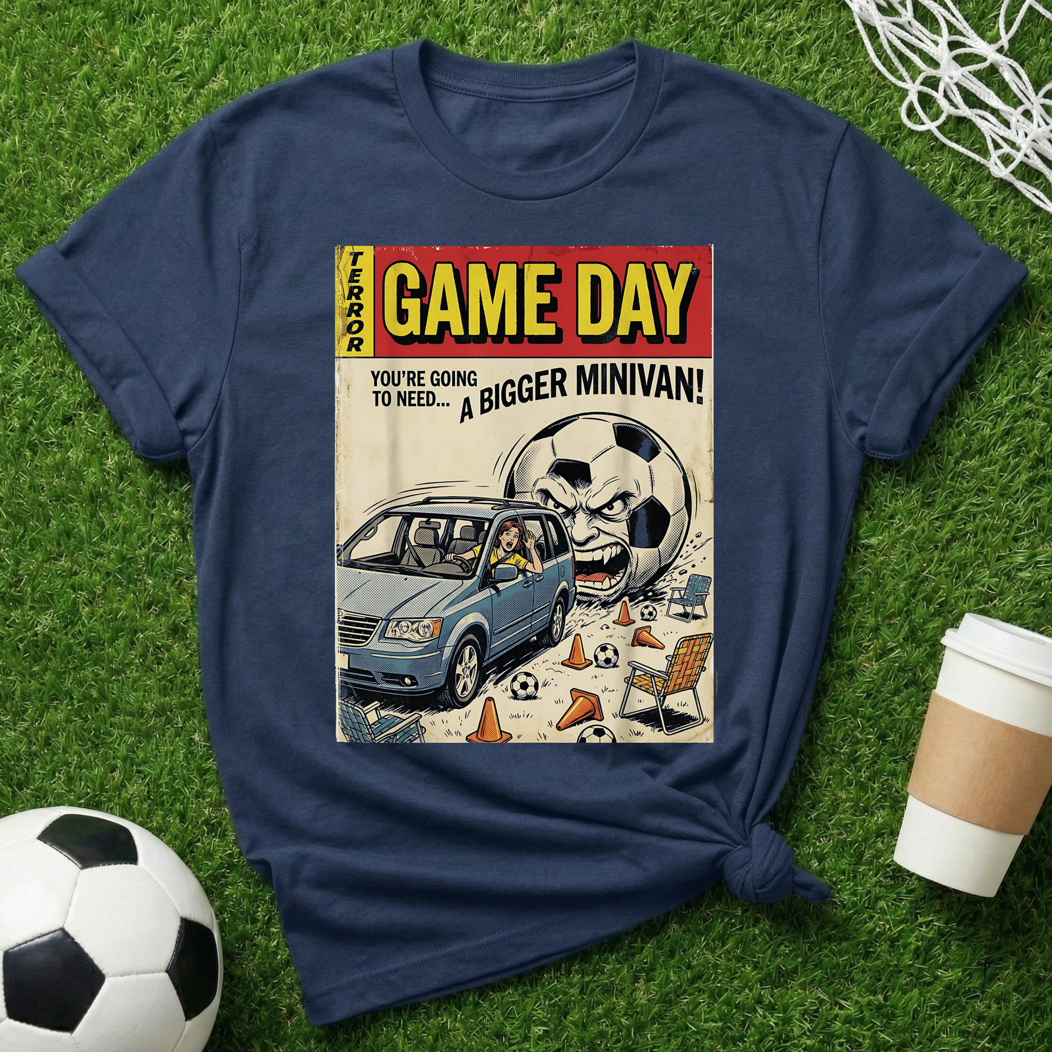Game Day Minivan T-Shirt