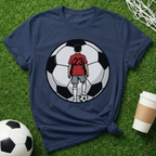 Personalized Number Soccer Mom T-Shirt