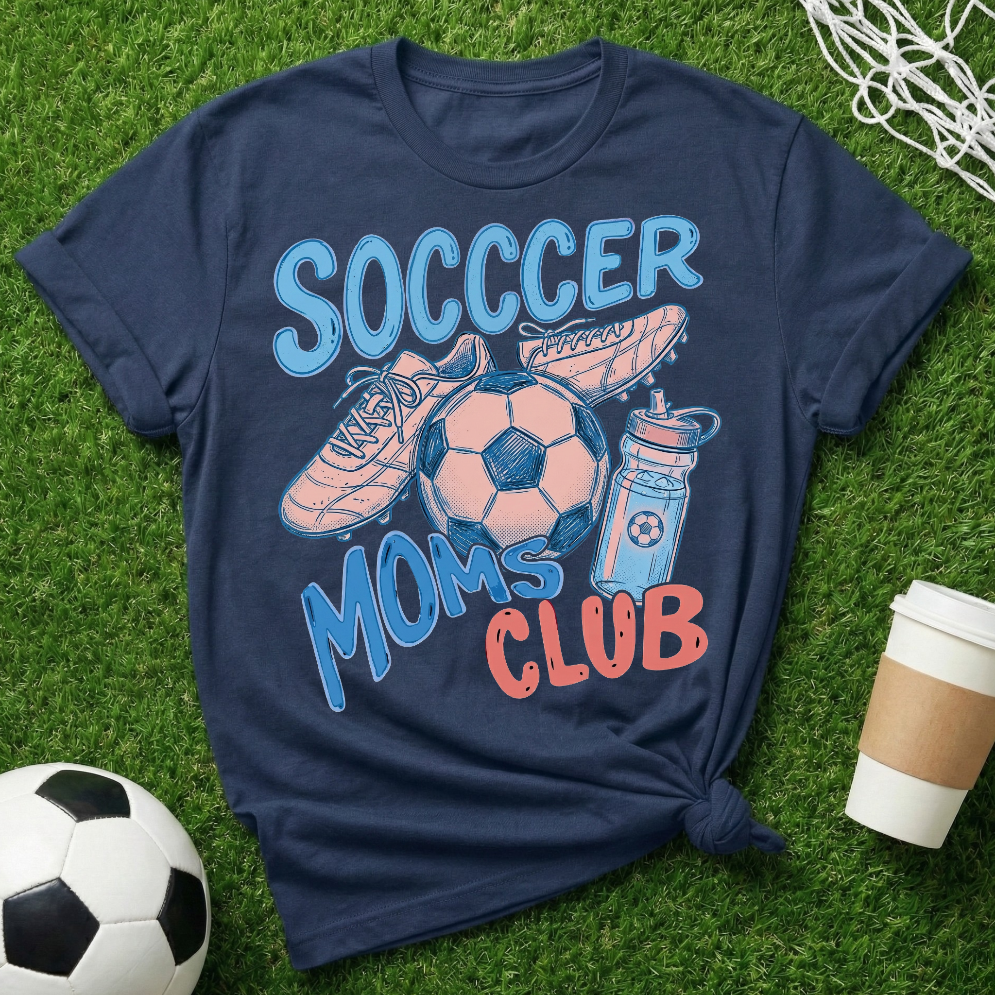 Soccer Moms Club T-Shirt