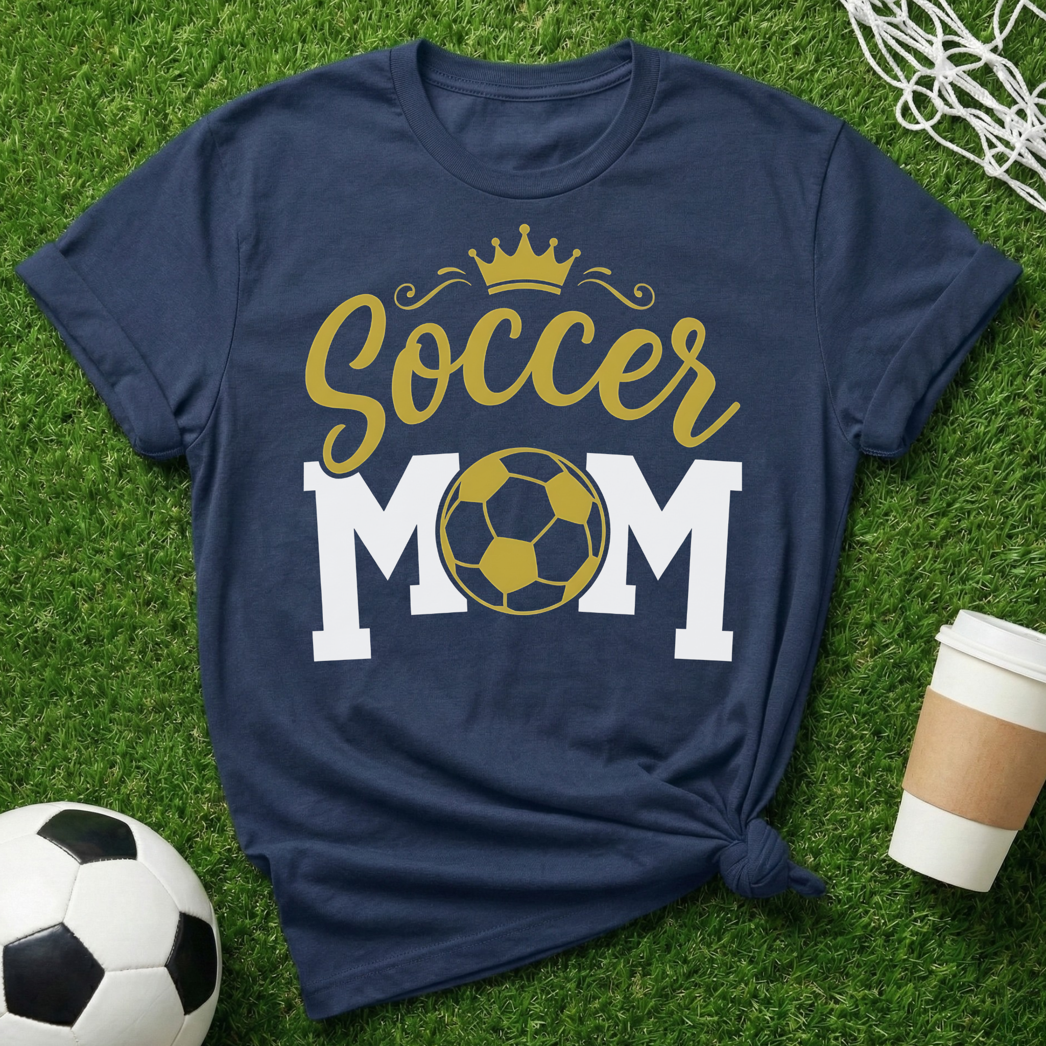 Soccer Mom Queen T-Shirt