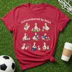 Outnumbered by boys Goose T-Shirt