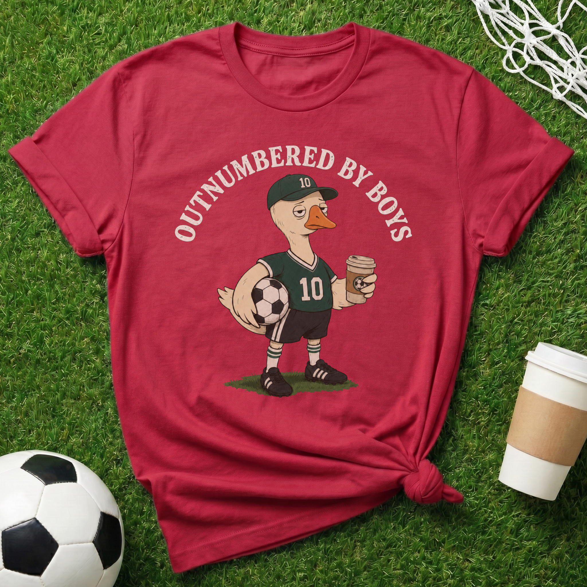 Outnumbered by Boys T-Shirt