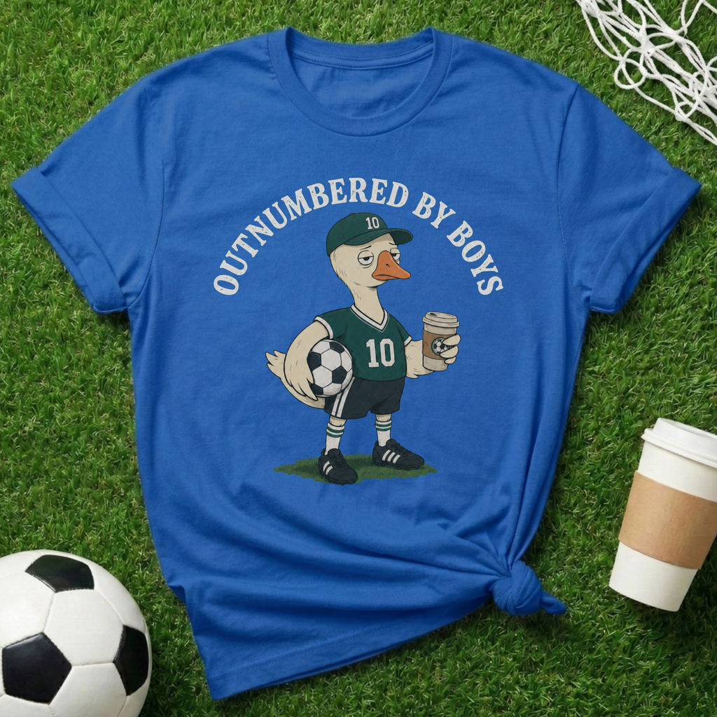 Outnumbered by Boys T-Shirt