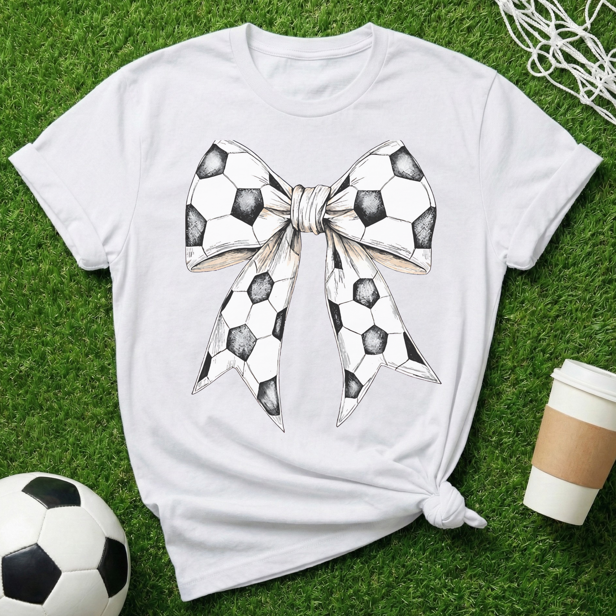 Soccer Bow T-Shirt