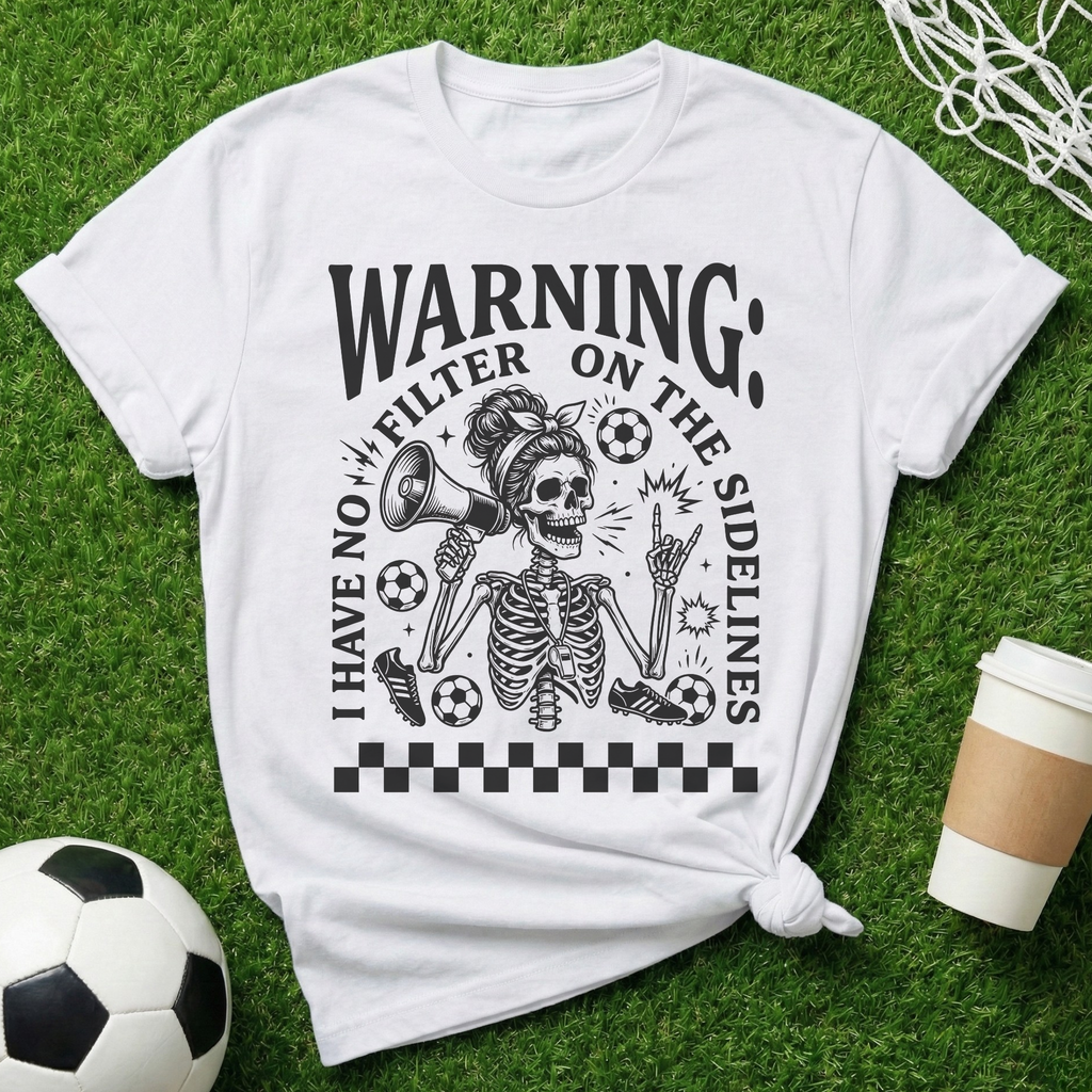 Warning Skeleton T-Shirt