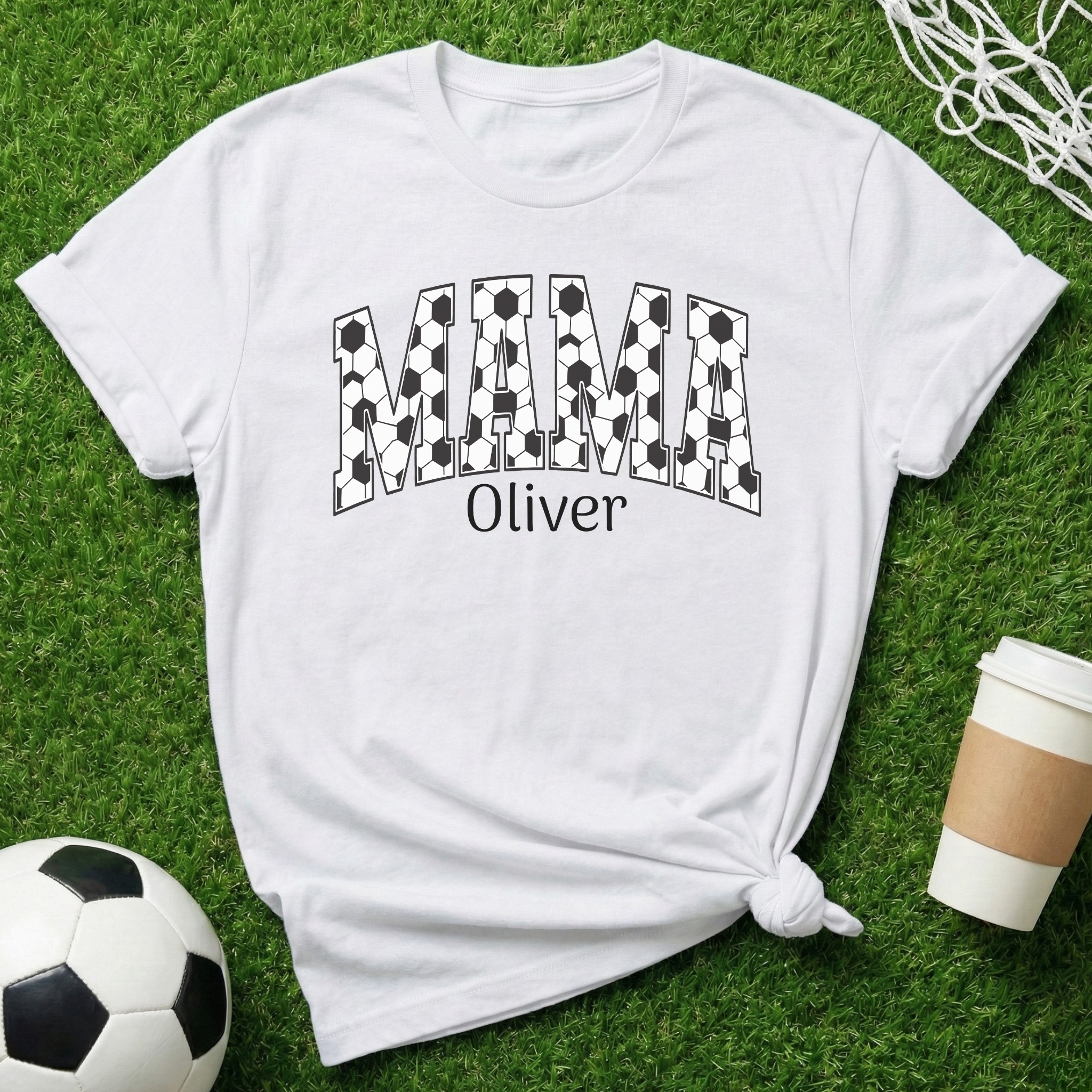 Personalized Soccer Mom T-Shirt