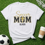 Personalized Soccer Mom T-Shirt