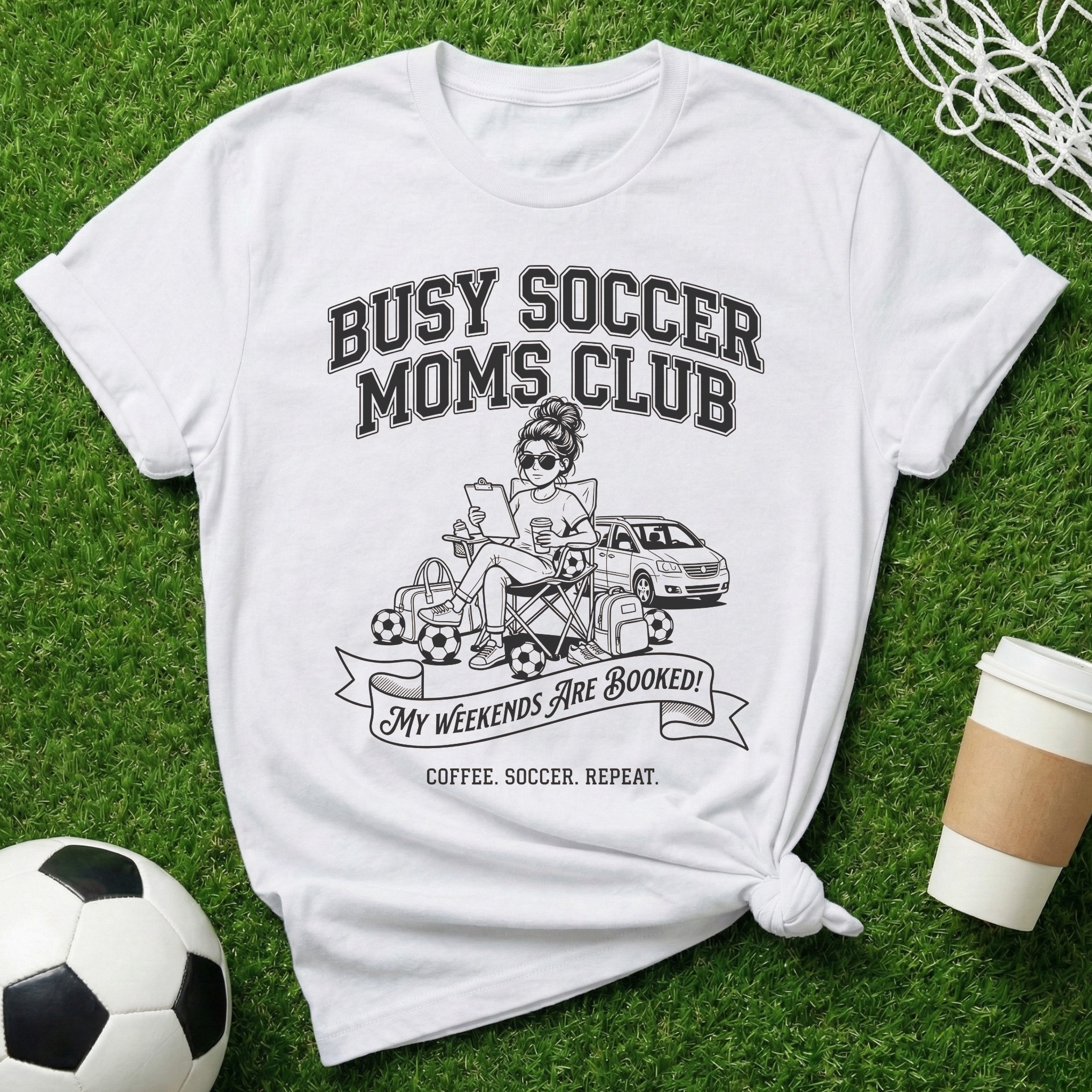 Busy Soccer Moms T-Shirt