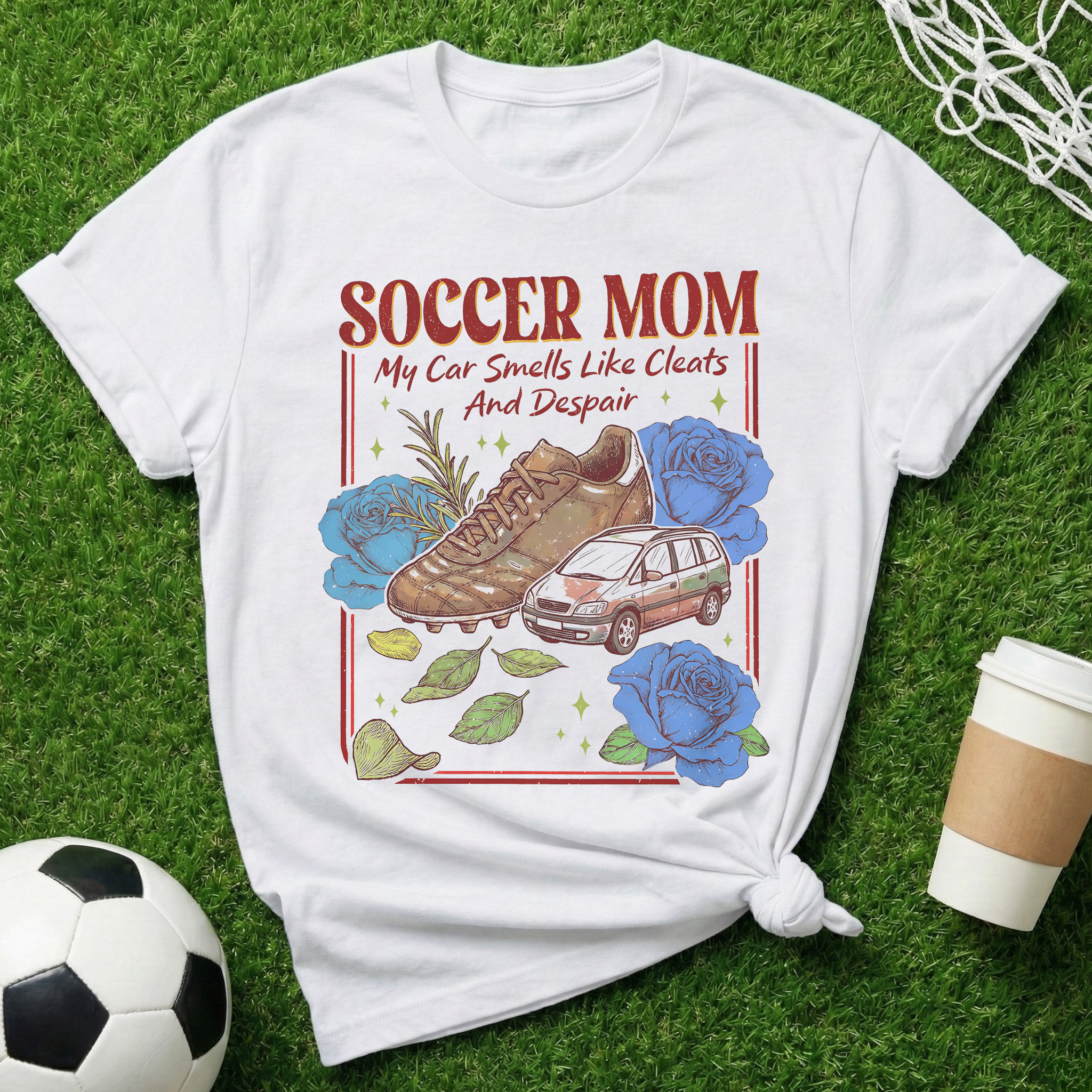 Vintage Soccer Mom Car T-Shirt
