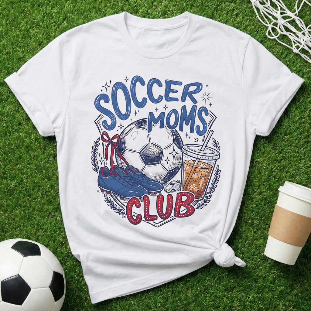 Soccer Moms Club T-Shirt