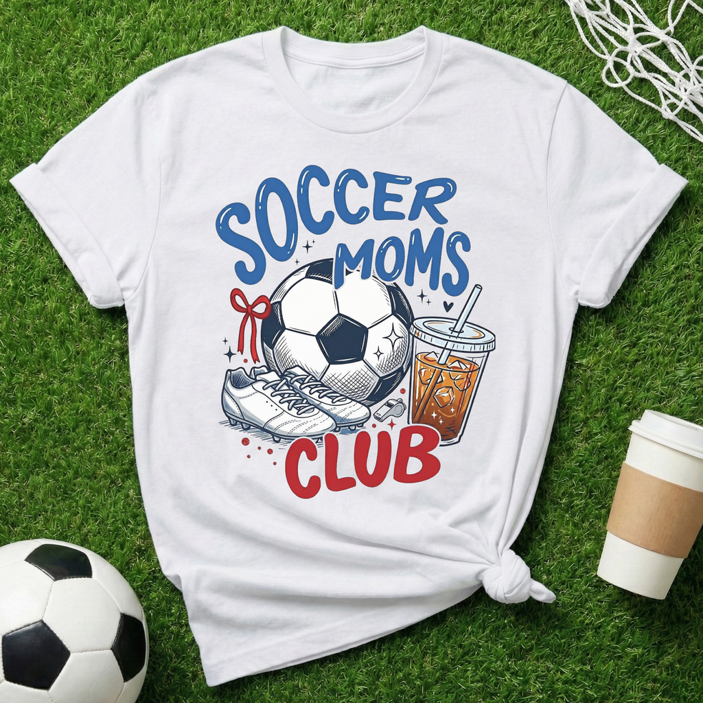 Soccer Moms Club T-Shirt
