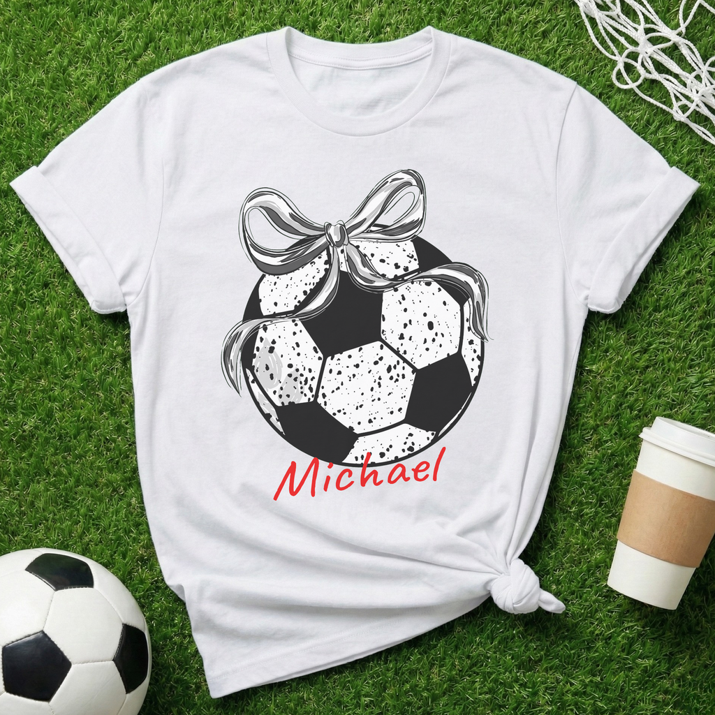 Personalized Soccer Mom T-Shirt