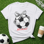 Personalized Soccer Mom T-Shirt