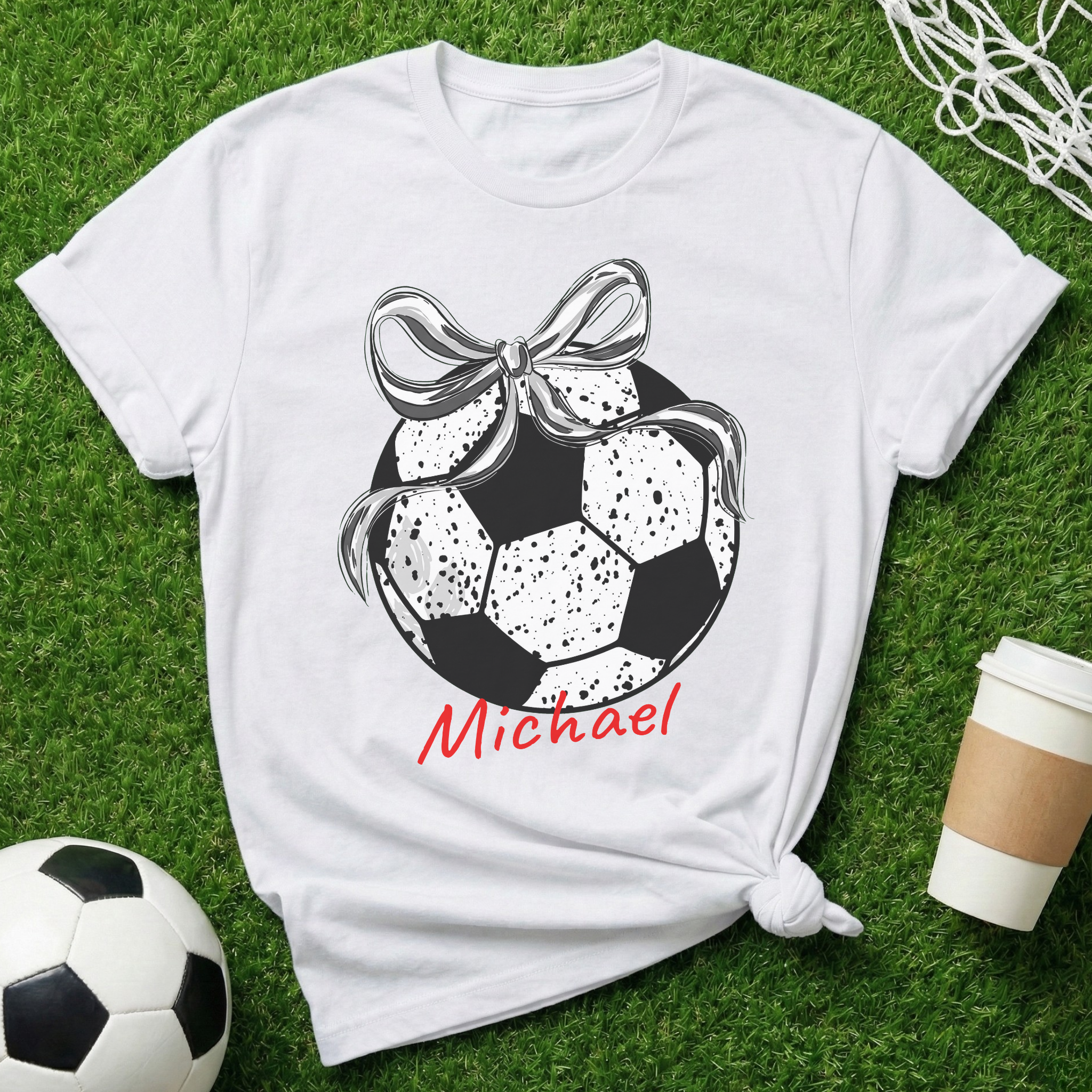 Personalized Soccer Mom T-Shirt