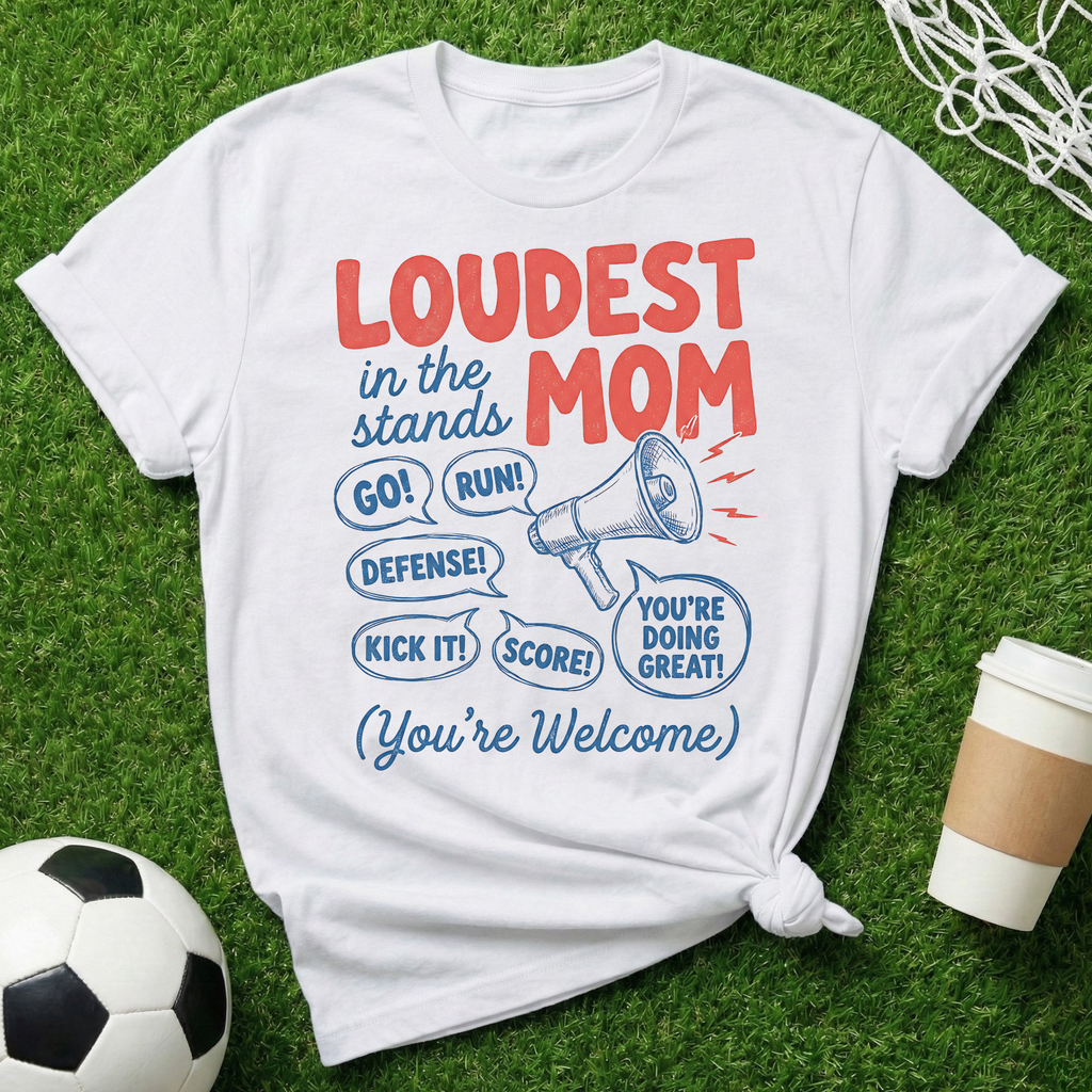 Loudest Mom T-Shirt
