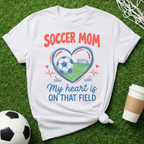 Soccer Mom Heart T-Shirt