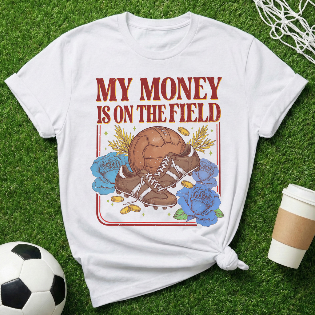 Vintage Soccer Money T-Shirt