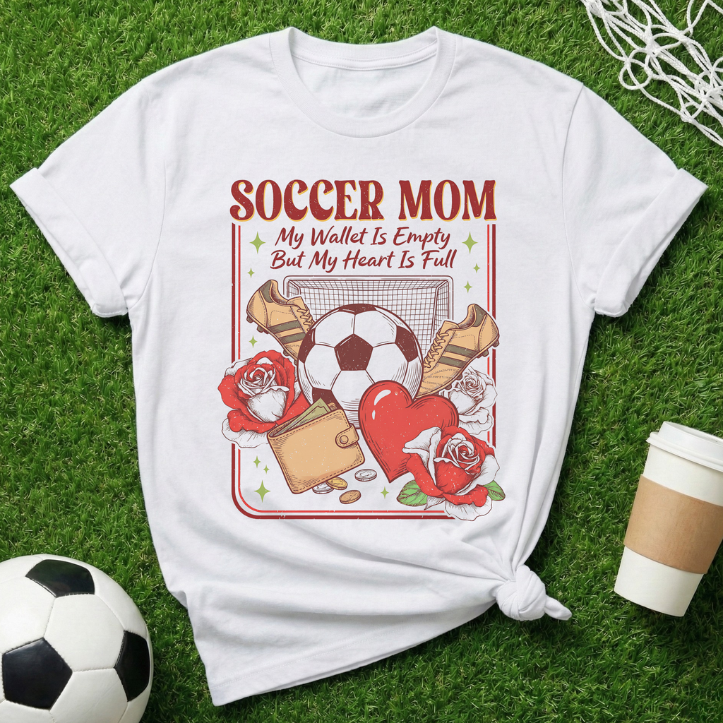 Vintage Soccer Mom Wallet T-Shirt
