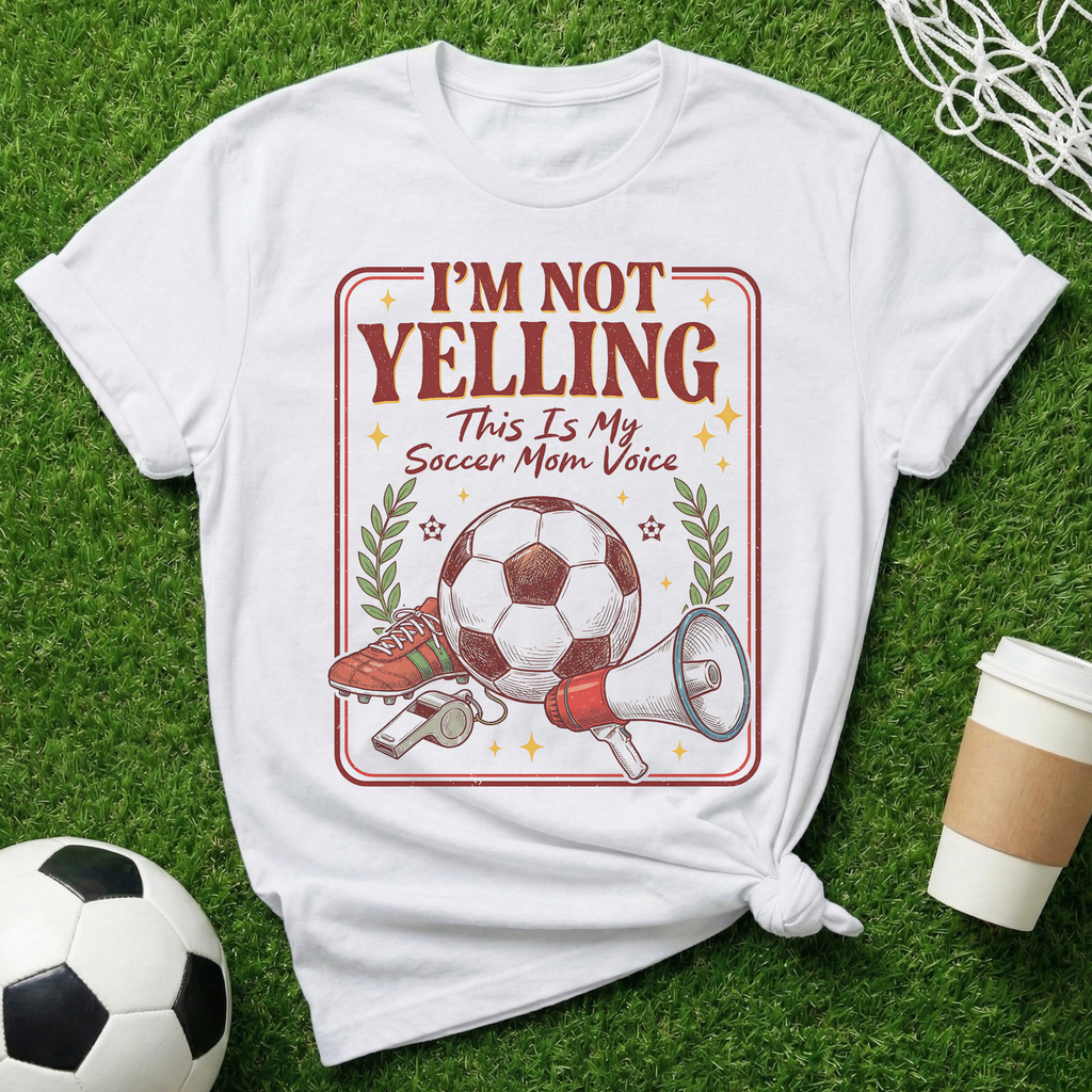 Vintage I'm Not Yelling T-Shirt