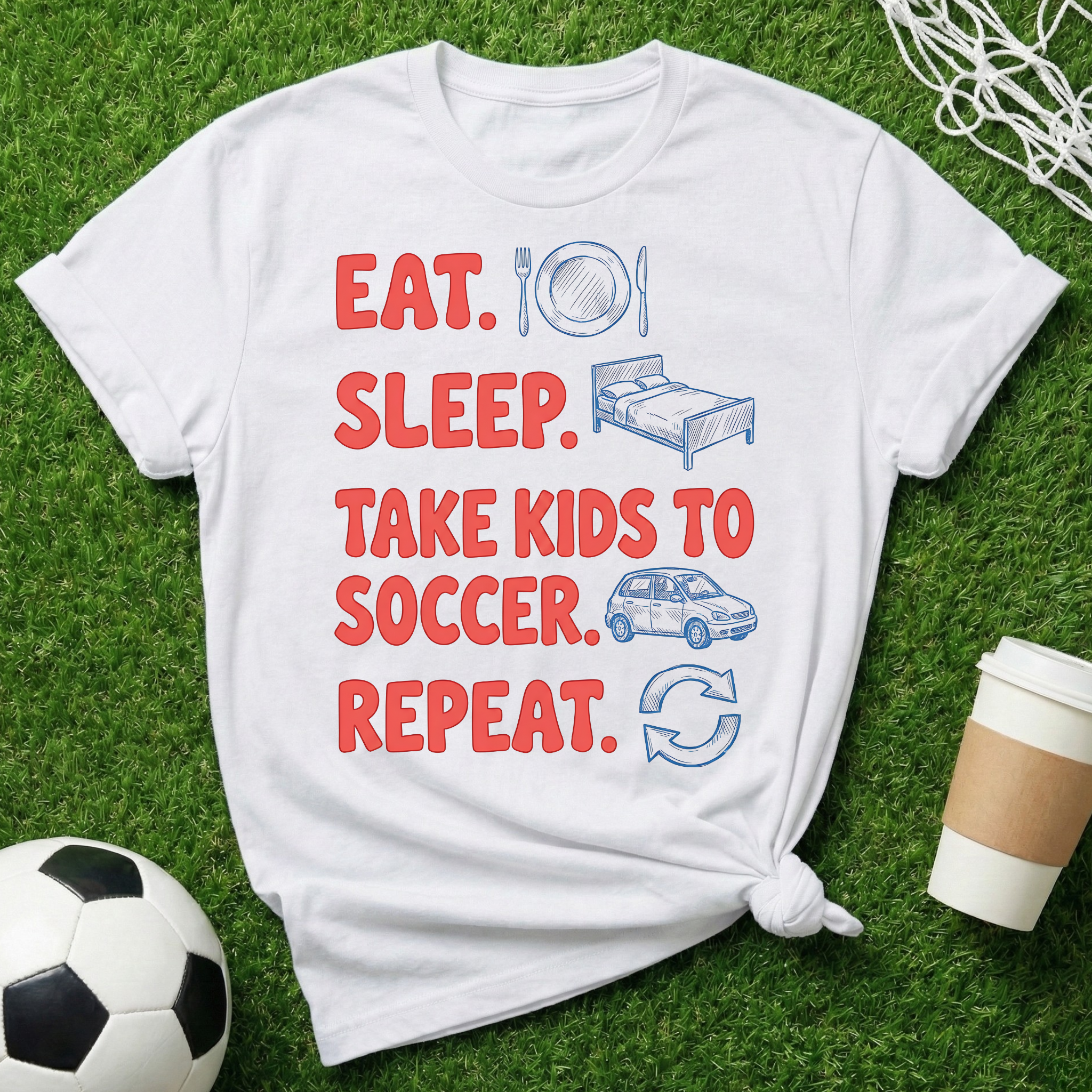 Eat Sleep Repeat T-Shirt